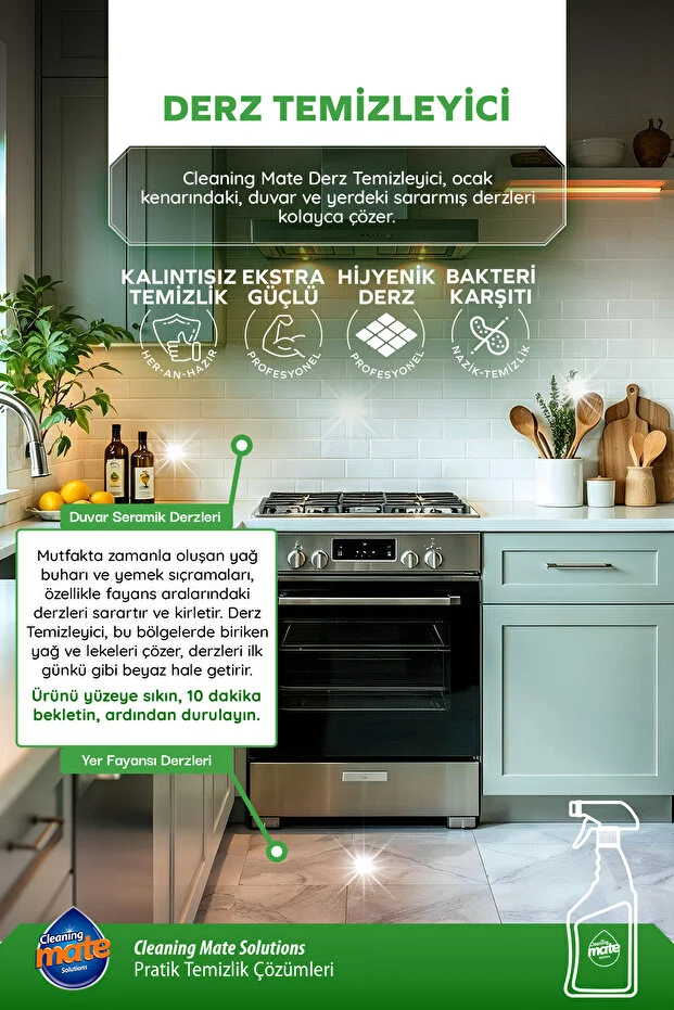 Ultra Güçlü Derz Temizleyici