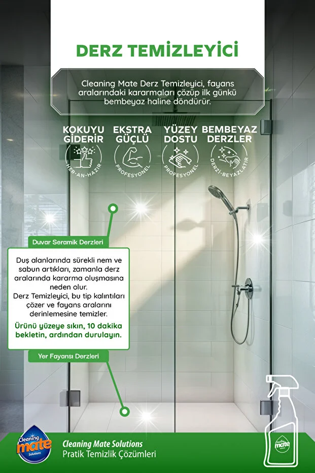 Ultra Güçlü Derz Temizleyici