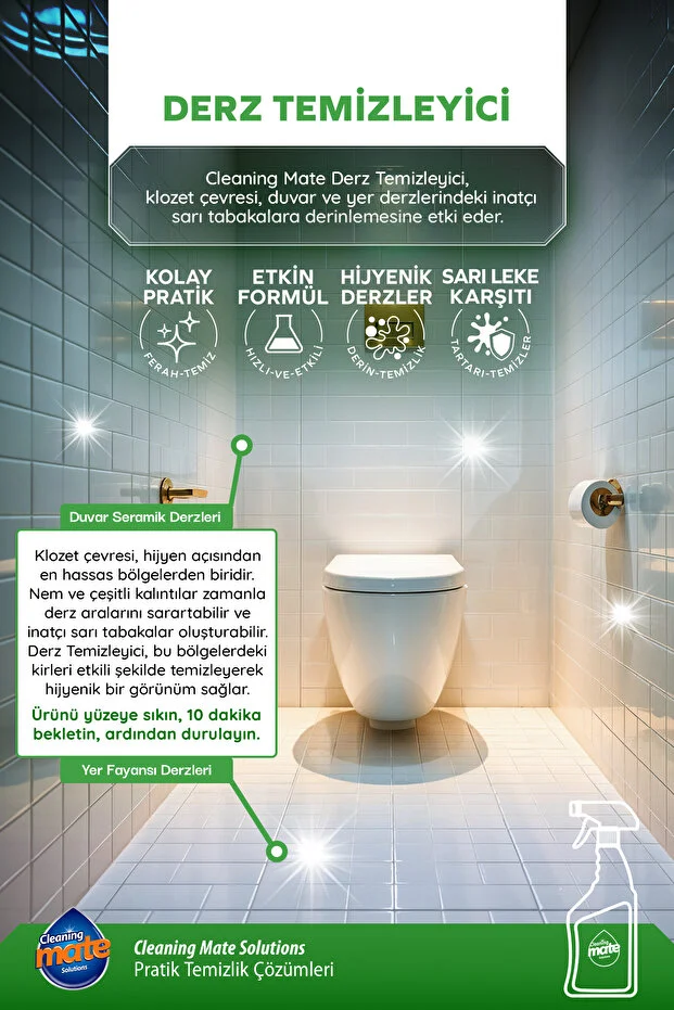 Ultra Güçlü Derz Temizleyici